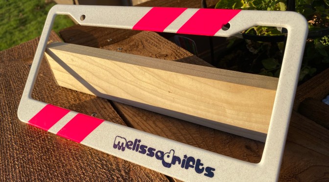 Motorsport Cups and Licence Plate frames!